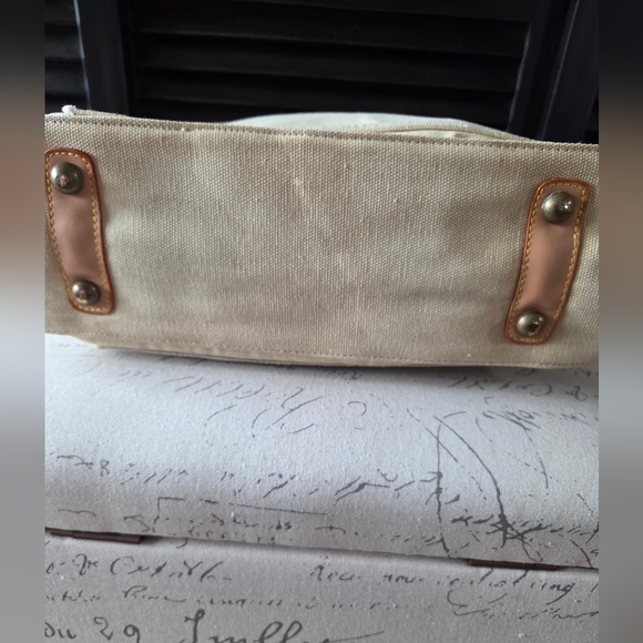 Louis Vuitton Beige Brown Canvas Cruise Line Globe MM Shopper Tote Bag - Picture 9 of 17